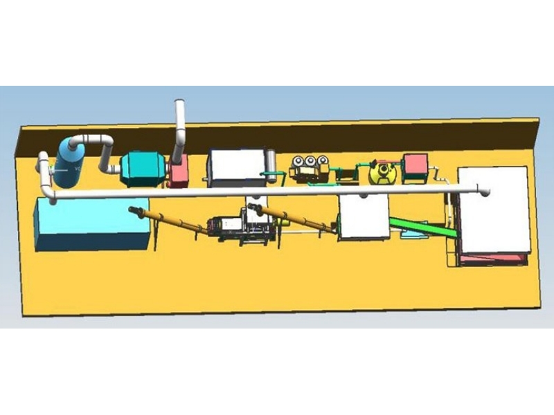 斯銳源果蔬垃圾處理工藝流程介紹